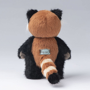 Красная панда Lina TeddyTales, длинношерстная, S, красно-коричневая, 20 см